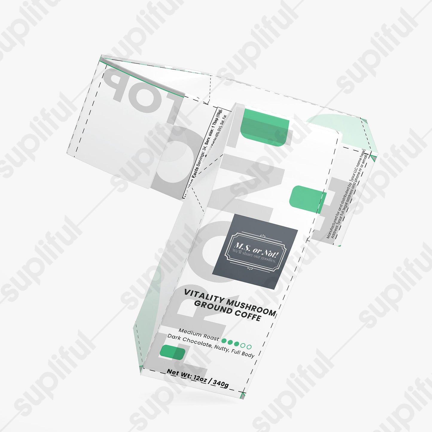 Vitality Mushroom Coffee (Medium Roast)