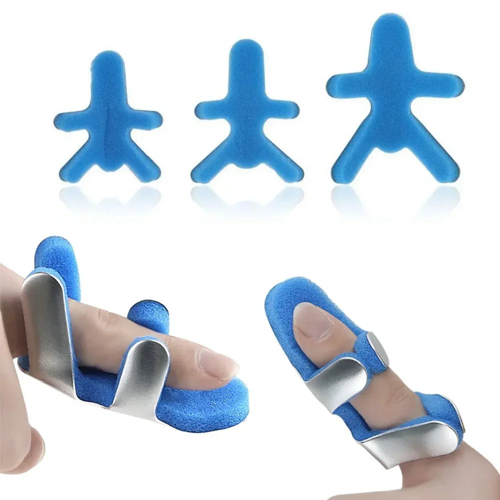 Finger Protect Support Medical Finger Splint Brace Frog Phalanx Posture Corrector Aluminium Toad Recovery Injury Fixation Belt