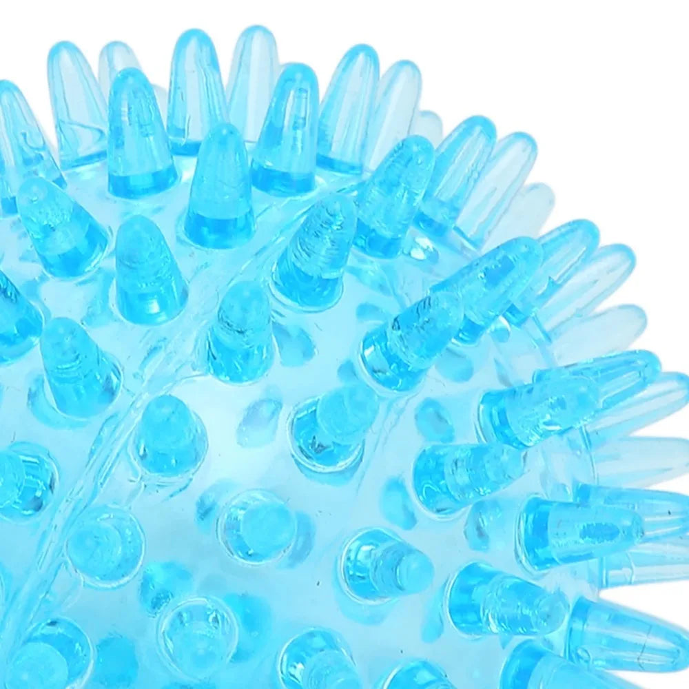 Silicone Spiky Massage Ball Trigger Point Arms Finger Grip Strength Trainer Hand Foot Pain Relief Arthritis Rehabilitation