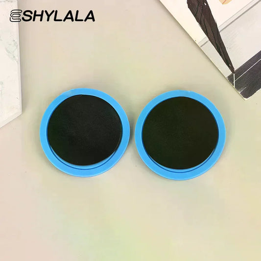 1 Pair Muscle Stimulator Circular Electrode Pad Muscle Pain Relief Replacement Pads For Body Toning Massage Machine Tool